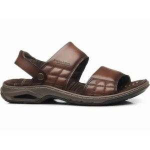 Sandalia Confortável flex Masculina Couro PEGADA - IMHOTEP