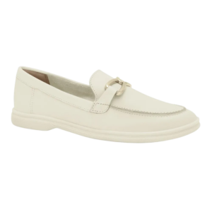 Sandália Confortável Feminina Mocassim em Couro Comfortflex – Conforto e Estilo Todos os Dias