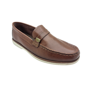 Mocassim Masculino Pegada 141904-01 Style – Couro, Confortável e Calce Fácil