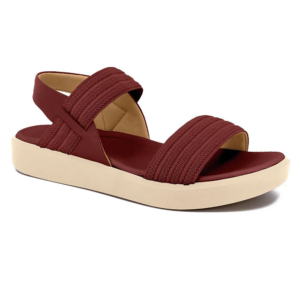 Sandália Feminina Confortável - Usaflex Elástico (Rebu, Azul, Preto, Vanilla)
