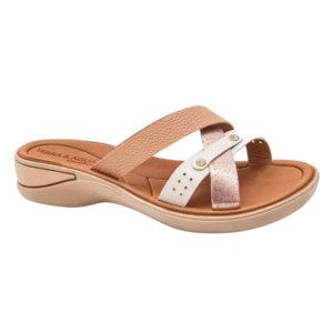 Sandália Anatômica Feminina Terra & Água 481012SF – Leve, Confortável e Vegana