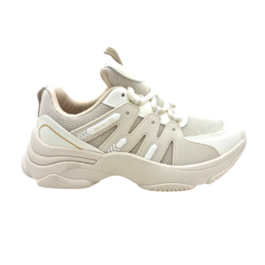 Tênis Feminino Ramarim Nova York 2580132 – P&B e Coconut